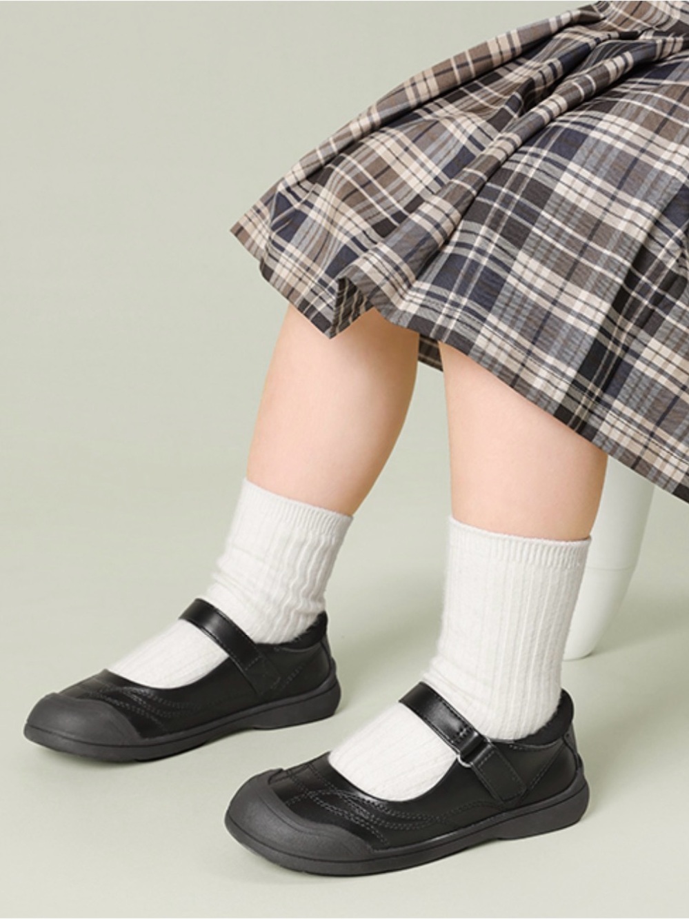 DREAM PAIRS Girls Kids Mary Jane School Uniform Toe-Protective Shoes Sz 11 black